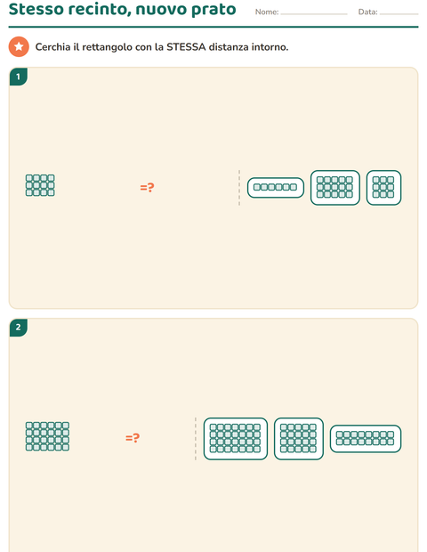 Anteprima della scheda di Forme geometriche per Scuola primaria classe terza