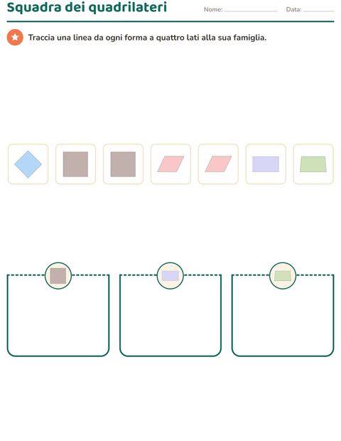 Geometria in classe terza: quadrilateri, angoli retti, perimetro e area — 3