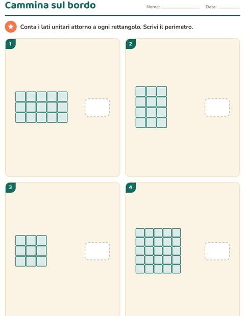 Anteprima della scheda di Forme geometriche per Scuola primaria classe terza