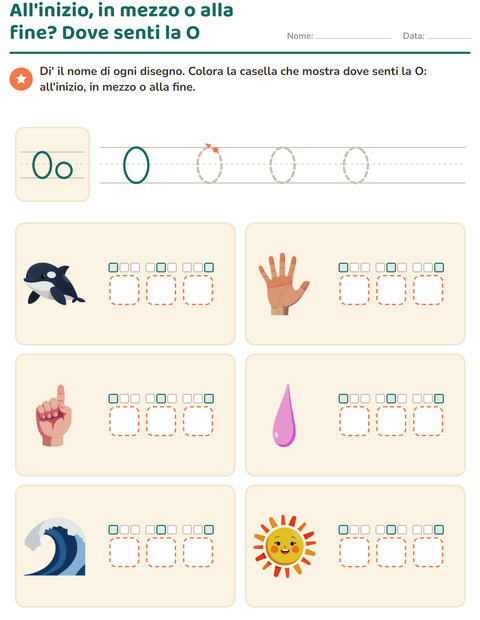 Anteprima della scheda di La lettera della settimana per Scuola dell'infanzia (5-7 anni)