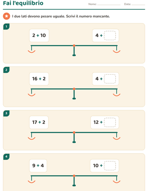 Anteprima della scheda di Logica visiva per Scuola primaria classe terza