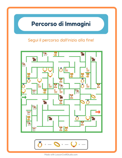 Anteprima della scheda di Percorso Illustrato con Accessori per Scuola dell'infanzia (5-7 anni)