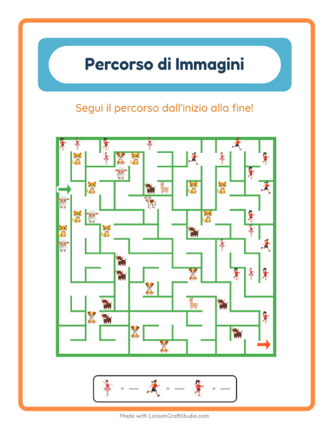 Anteprima della scheda di Percorso Illustrato con Attività per Scuola dell'infanzia (5-7 anni)