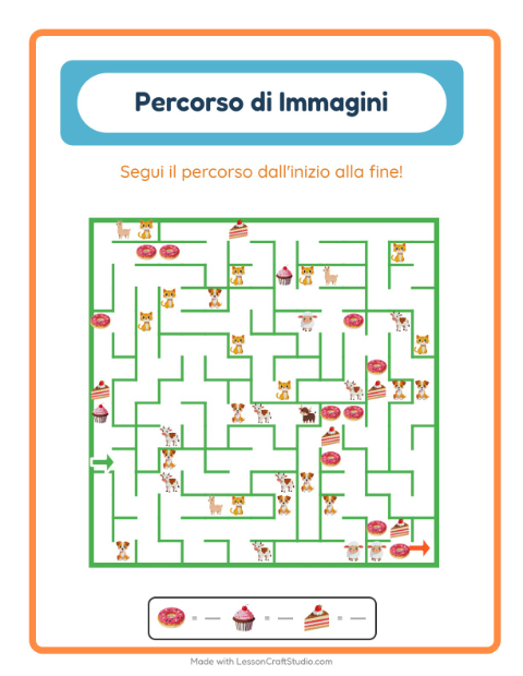 Anteprima della scheda di Percorso Illustrato con Panetteria per Scuola dell'infanzia (5-7 anni)