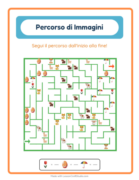 Anteprima della scheda di Percorso Illustrato con Primavera per Scuola dell'infanzia (5-7 anni)