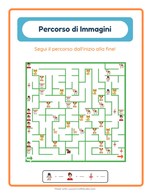 Anteprima della scheda di Percorso Illustrato con Professioni per Scuola dell'infanzia (5-7 anni)