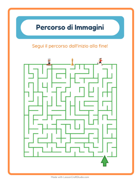 Anteprima della scheda di Percorso Illustrato con Attività per Scuola dell'infanzia (5-7 anni)