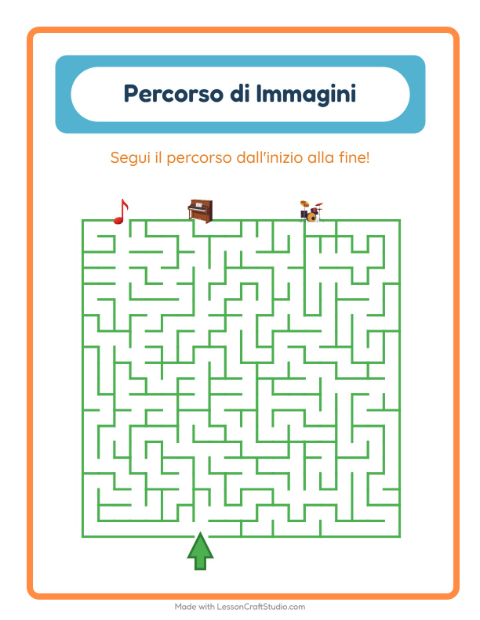 Anteprima della scheda di Percorso Illustrato con Musica per Scuola dell'infanzia (5-7 anni)