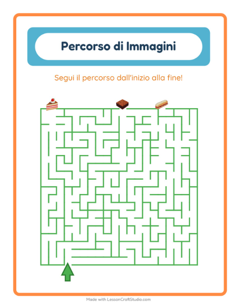 Anteprima della scheda di Percorso Illustrato con Panetteria per Scuola dell'infanzia (5-7 anni)