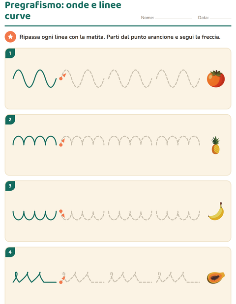 Pregrafismo: onde, ponticelli e coppette