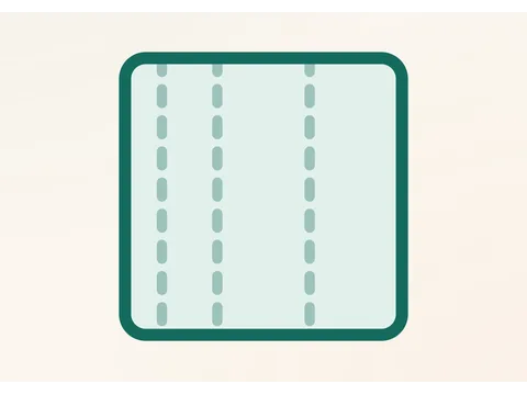 Partager une forme en 3 parts égales : les tiers