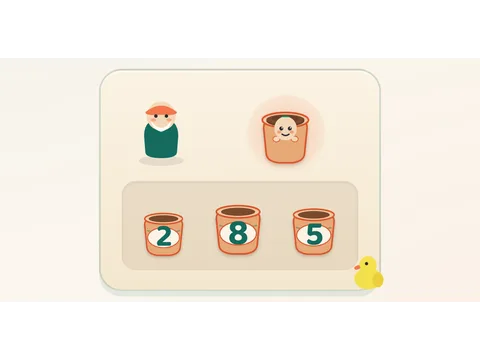 Ranger les nombres du plus grand au plus petit avec Papi Pip - CP