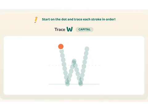 Penny's Alphabet Trace
