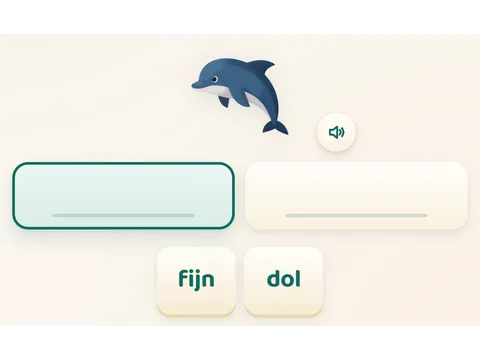 Bouw het woord met klankgroepen