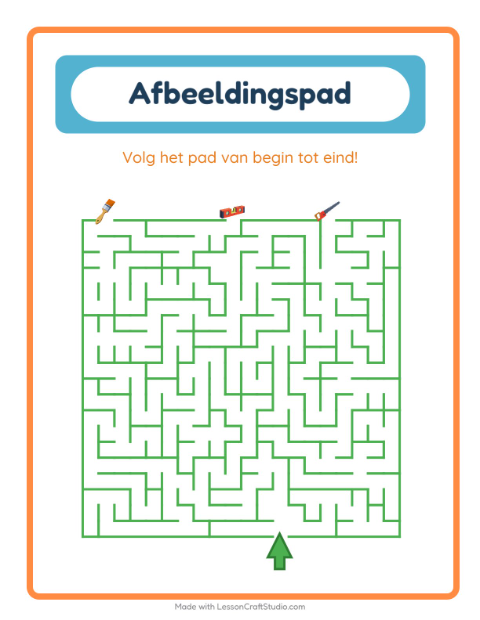 Volg het pad – Gereedschap
