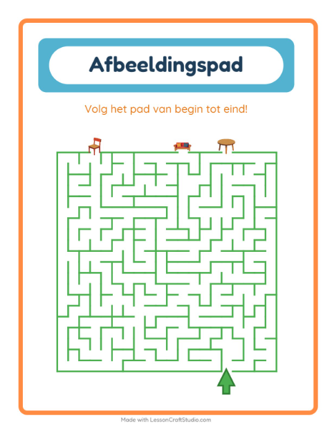 Volg het pad – Meubels