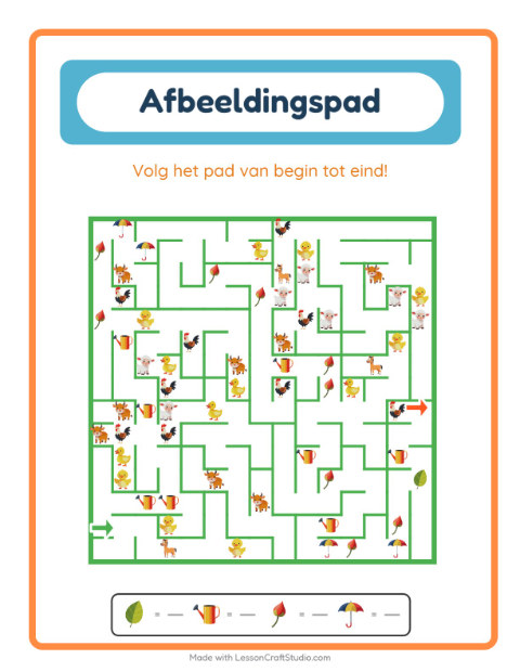Volg het pad – Lente