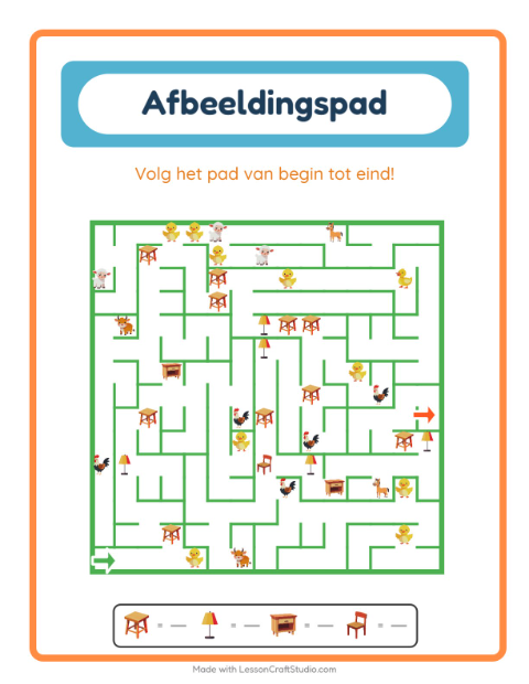 Volg het pad – Meubels