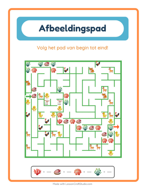 Volg het pad – Oceaanleven
