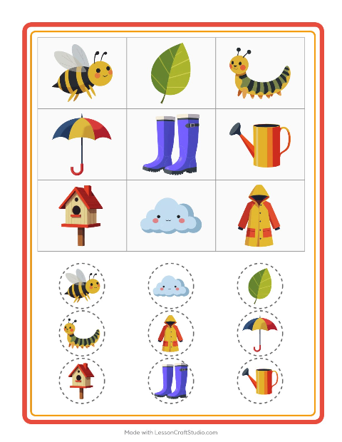 Beeldbingo – Lente