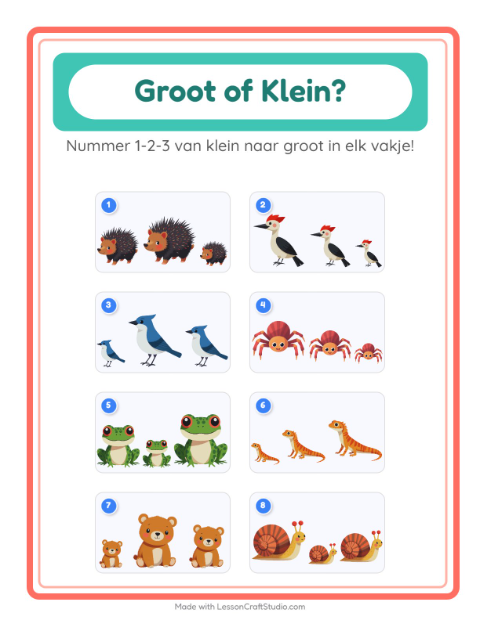 Groot en klein – Boswezens