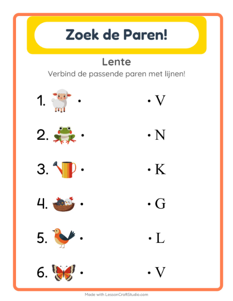 Beginletters – Lente