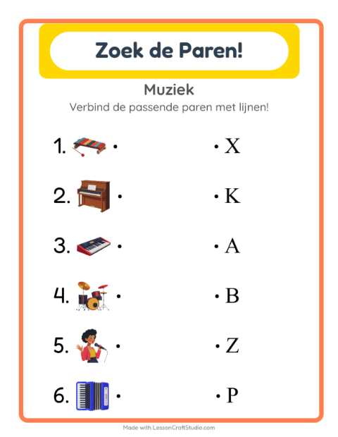 Beginletters – Muziek