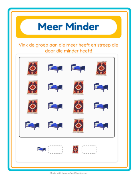 Meer en minder – Meubels