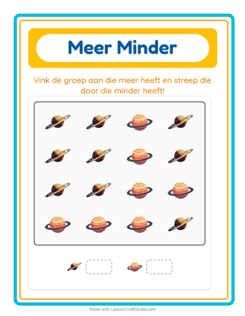 Meer en minder – Ruimte