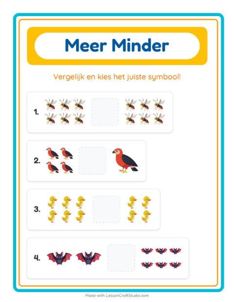 Meer en minder – Dingen die vliegen