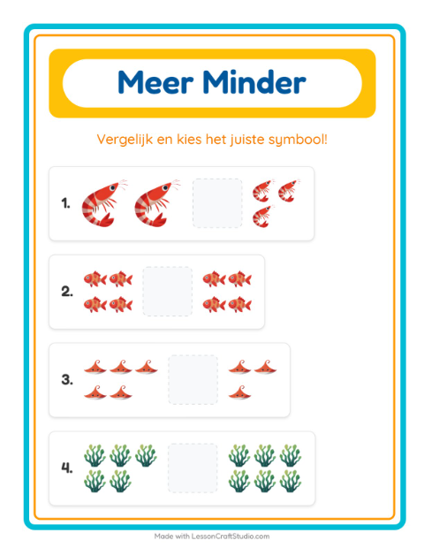 Meer en minder – Oceaanleven
