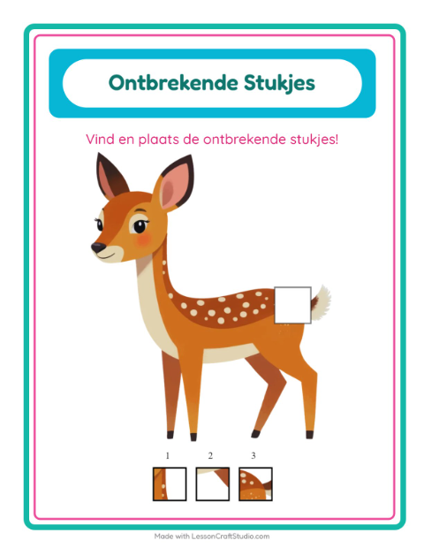 Ontbrekende stukjes – Boswezens