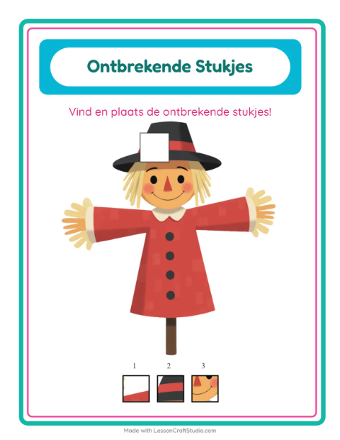 Ontbrekende stukjes – Diversen