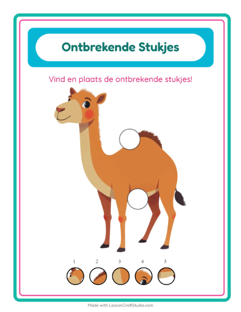 Ontbrekende stukjes – Dierentuindieren