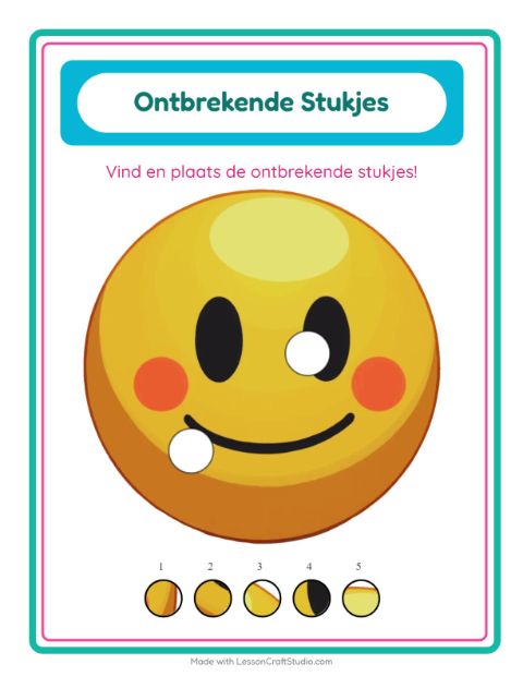 Ontbrekende stukjes – Emoties