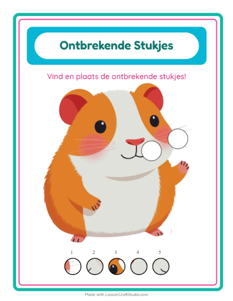 Ontbrekende stukjes – Huisdieren