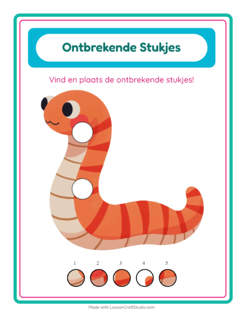 Ontbrekende stukjes – Insecten en beestjes