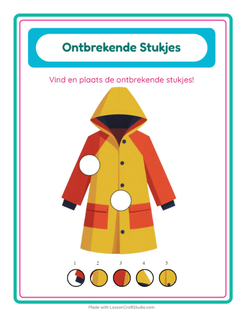 Ontbrekende stukjes – Lente