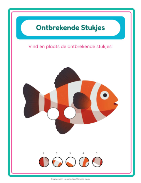 Ontbrekende stukjes – Oceaanleven