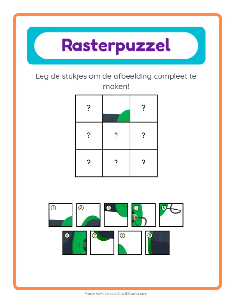 Beeldrooster – Gereedschap