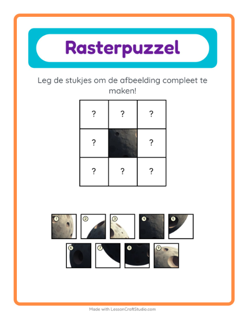 Beeldrooster – Ruimte