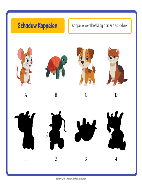 Schaduwspel – Huisdieren