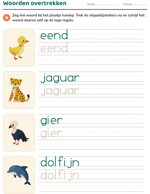 woorden-overtrekken-dieren-k284