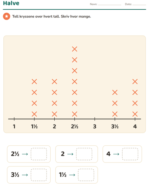 Forhåndsvisning av Diagram og data-arbeidsark med Verdensrommet for 3. trinn