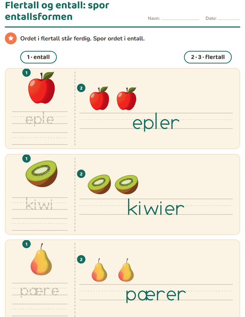 entall-og-flertall-frukter-k313