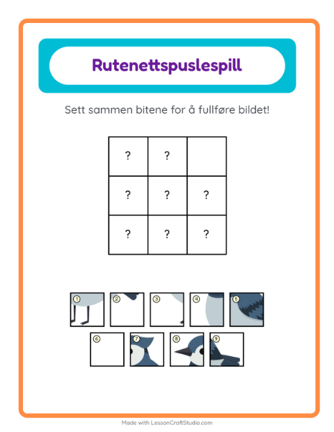Forhåndsvisning av Rutenettmatch-arbeidsark med Ting som flyr for Barnehage (5-7 år)