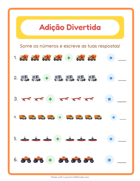 Adição – Veículos