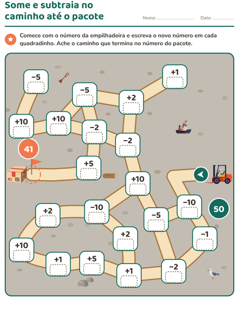 Pré-visualização da ficha de Atividades de labirinto para 2º ano do ensino fundamental