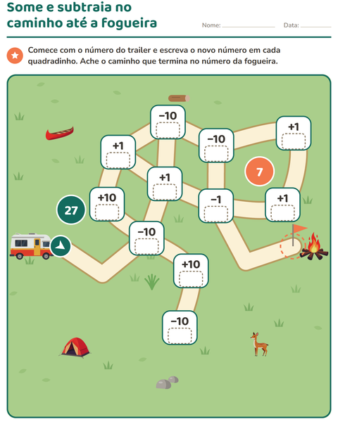 Pré-visualização da ficha de Atividades de labirinto para 2º ano do ensino fundamental