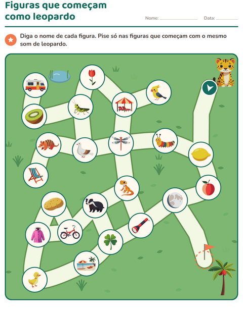 Pré-visualização da ficha de Atividades de labirinto para Educação infantil (pré-escola, 5-7 anos)